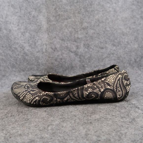 Rocket Dog Shoes Womens 6.5 Ballet Flats Slip On Lace Round Toe Casual Comfort - Picture 4 of 11